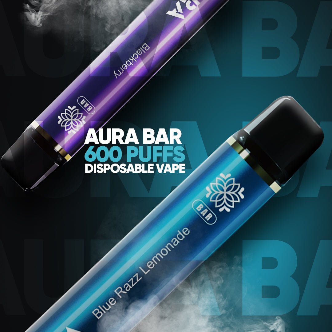 Aura Bar 600 Puffs Disposbale Vape - Pack of 10