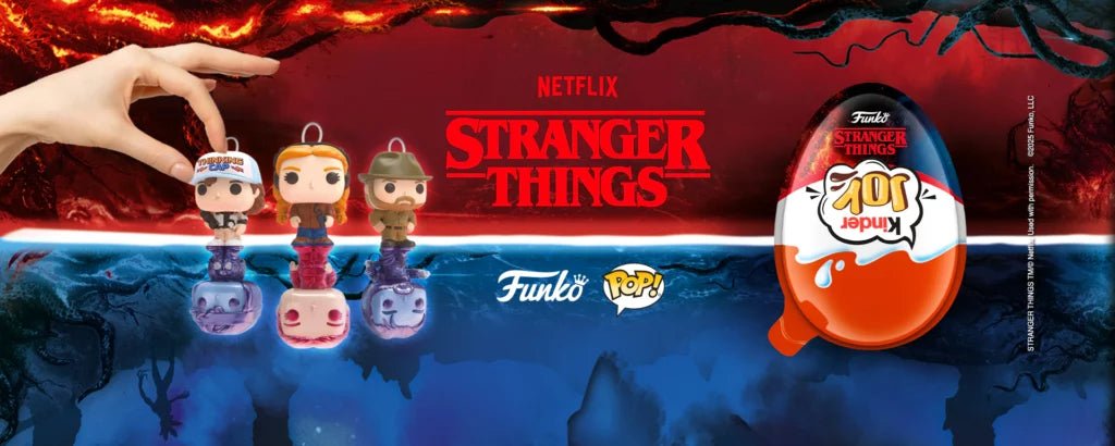 Stranger Things Kinder 72個入 1BOX 海外限定 Kinder Joy Netflix Stranger Things Display Box Wholesale (72 x 20g