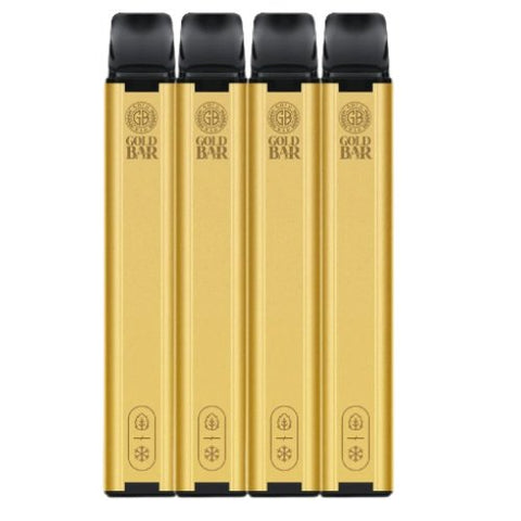 Gold Bar 600 Disposable Vape - Box Of 10 - Vaperdeals