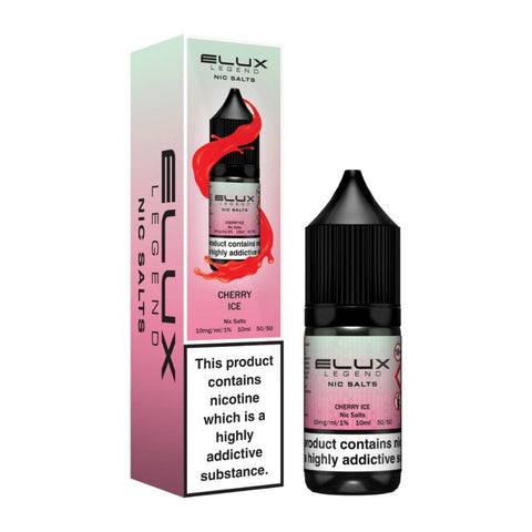 Elux Legend Nic Salts 10ml E-liquids - Pack Of 10