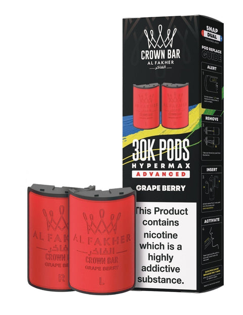 Al Fakher 30k Hypermax Refill Pods Pack of 5 - Vaperdeals