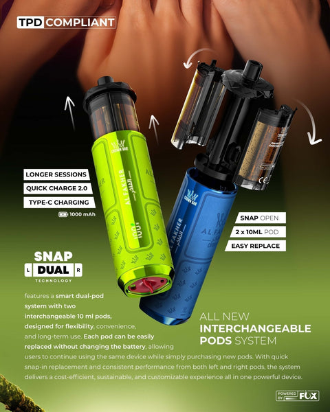 Al Fakher 50k Hypermax Prime Vape Kit - Box of 5 - Vaperdeals