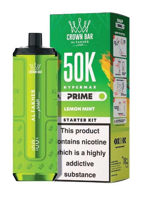 Al Fakher 50k Hypermax Prime Vape Kit - Box of 5 - Vaperdeals