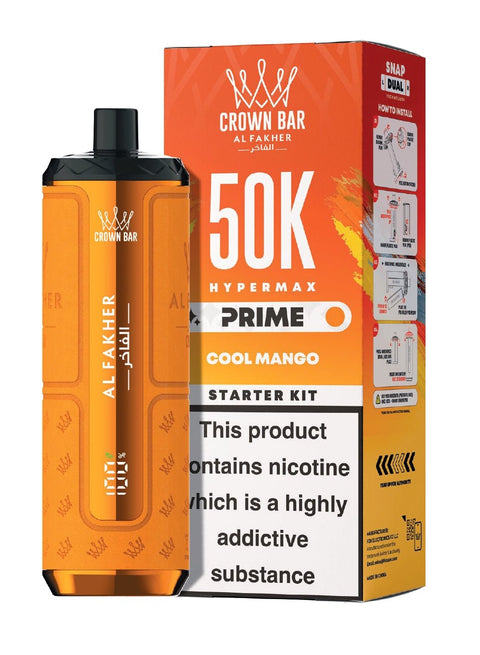 Al Fakher 50k Hypermax Prime Vape Kit - Box of 5 - Vaperdeals