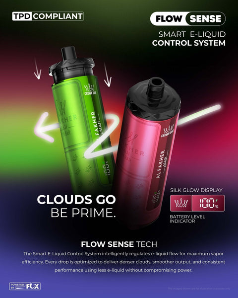 Al Fakher 50k Hypermax Prime Vape Kit - Box of 5 - Vaperdeals