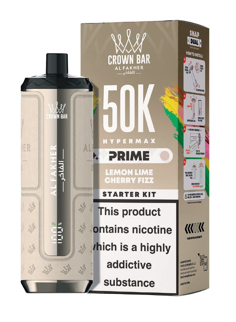 Al Fakher 50k Hypermax Prime Vape Kit - Box of 5 - Vaperdeals