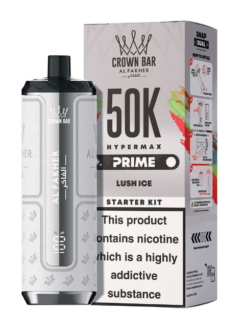 Al Fakher 50k Hypermax Prime Vape Kit - Box of 5 - Vaperdeals