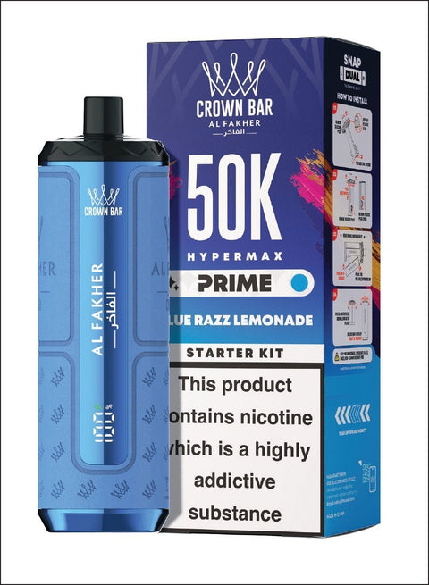 Al Fakher 50k Hypermax Prime Vape Kit - Box of 5 - Vaperdeals