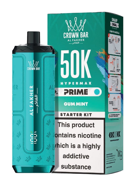 Al Fakher 50k Hypermax Prime Vape Kit - Box of 5 - Vaperdeals