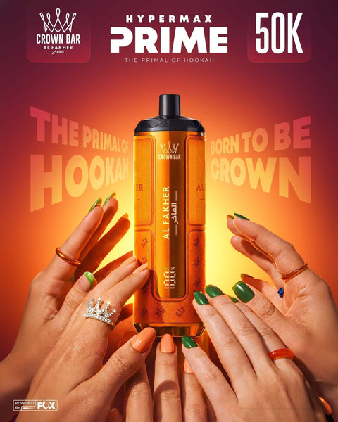 Al Fakher 50k Hypermax Prime Vape Kit - Box of 5 - Vaperdeals