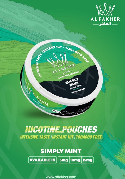 Al Fakher Nicotine Pouches - Pack of 5 - Vaperdeals