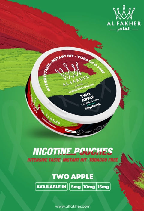Al Fakher Nicotine Pouches - Pack of 5 - Vaperdeals