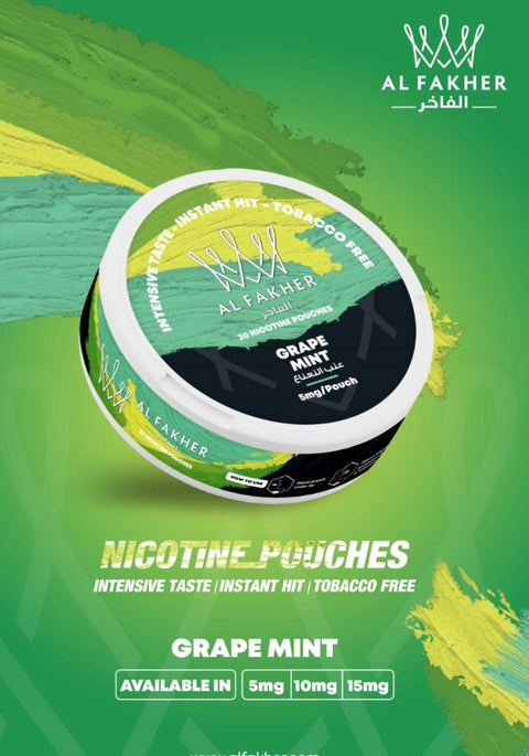 Al Fakher Nicotine Pouches - Pack of 5 - Vaperdeals