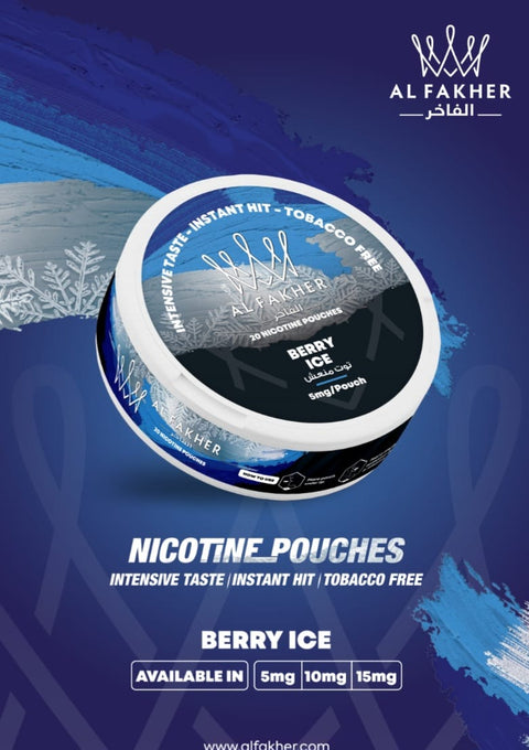 Al Fakher Nicotine Pouches - Pack of 5 - Vaperdeals