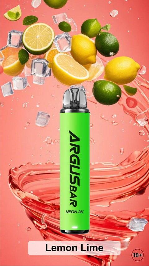 Argus Bar Neon 2000 Prefilled Pod Kit Pack of 5 - Vaperdeals