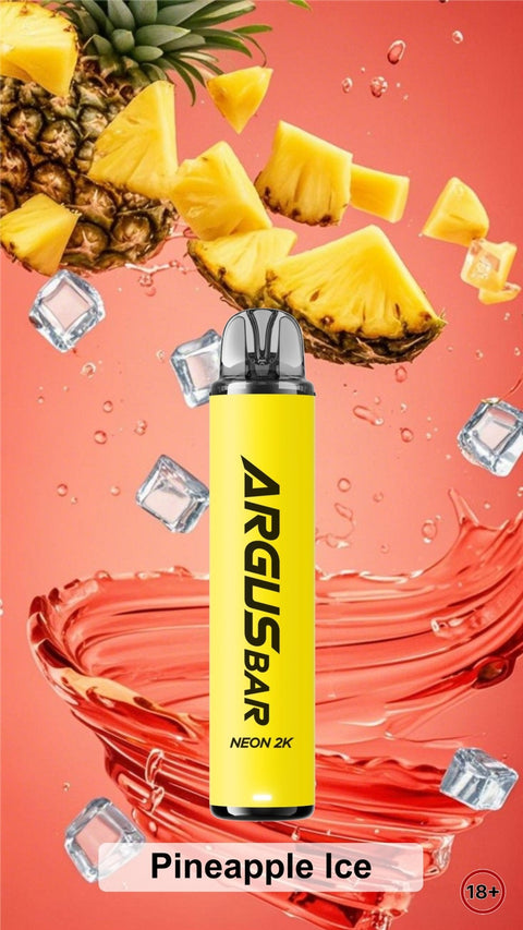 Argus Bar Neon 2000 Prefilled Pod Kit Pack of 5 - Vaperdeals