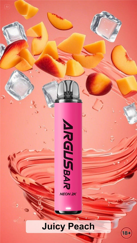 Argus Bar Neon 2000 Prefilled Pod Kit Pack of 5 - Vaperdeals
