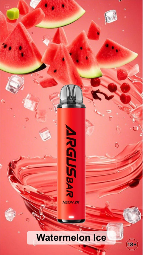 Argus Bar Neon 2000 Prefilled Pod Kit Pack of 5 - Vaperdeals