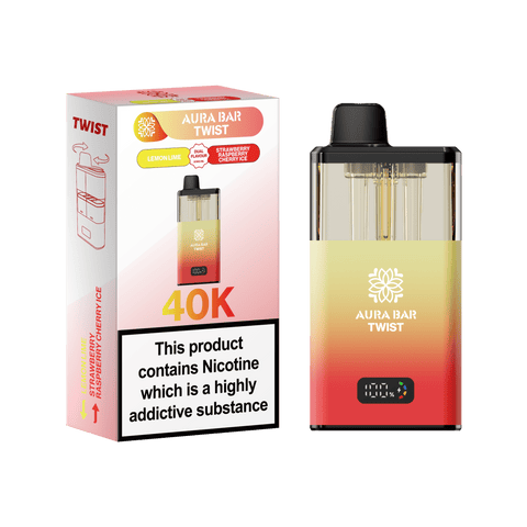 Aura Bar Twist 40k Prefilled Pod Vape - Vaperdeals