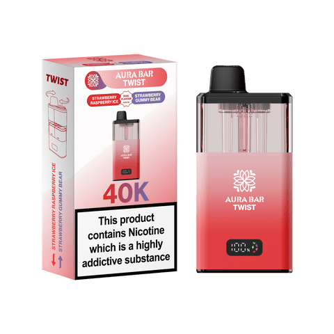 Aura Bar Twist 40k Prefilled Pod Vape - Vaperdeals
