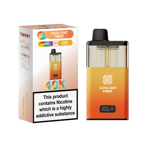 Aura Bar Twist 40k Prefilled Pod Vape - Vaperdeals