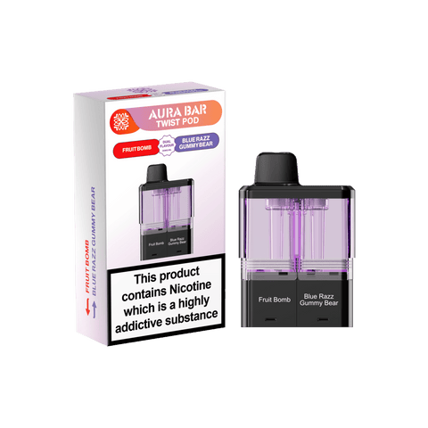 Aura Bar Twist 40k Replacement Pods - Vaperdeals
