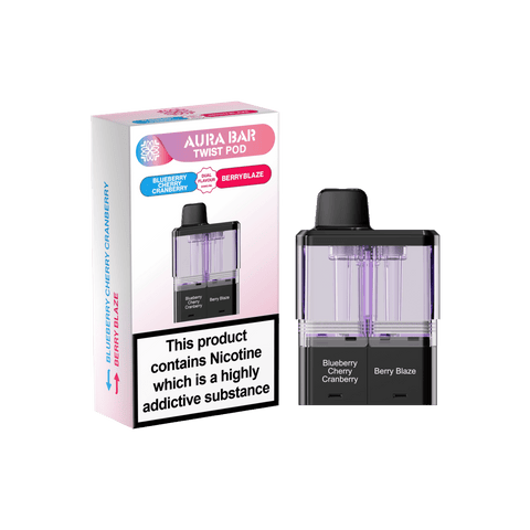 Aura Bar Twist 40k Replacement Pods - Vaperdeals