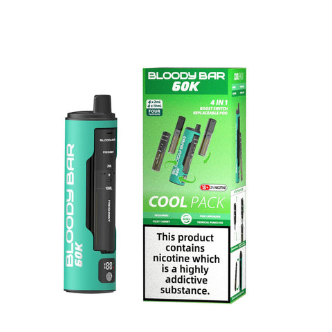 Bloody Bar 60k Prefilled 4 In 1 Pod Vape Kit Box of 5 - Vaperdeals