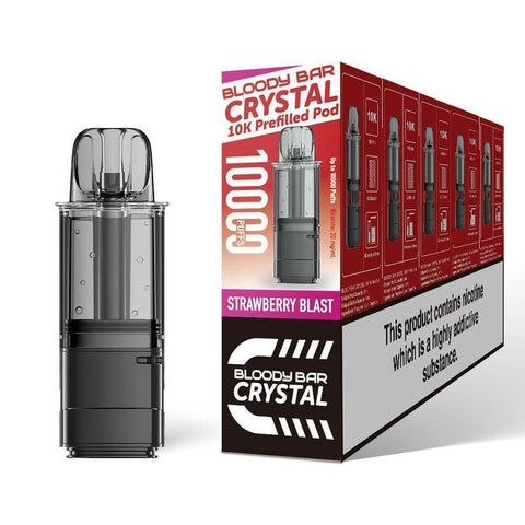 Bloody Bar Crystal 10k Replacement Pods Pack of 5 - Vaperdeals
