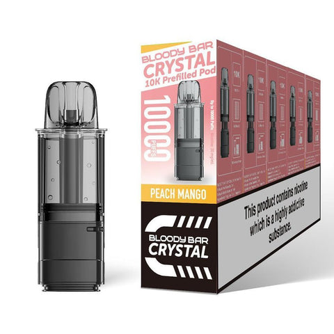 Bloody Bar Crystal 10k Replacement Pods Pack of 5 - Vaperdeals