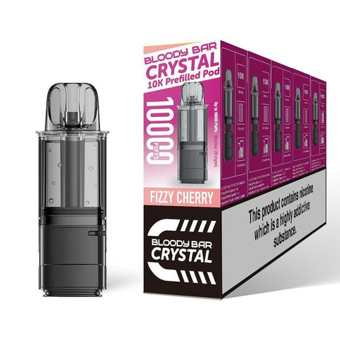 Bloody Bar Crystal 10k Replacement Pods Pack of 5 - Vaperdeals
