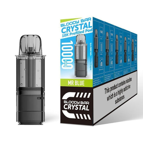 Bloody Bar Crystal 10k Replacement Pods Pack of 5 - Vaperdeals