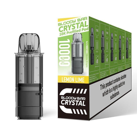 Bloody Bar Crystal 10k Replacement Pods Pack of 5 - Vaperdeals
