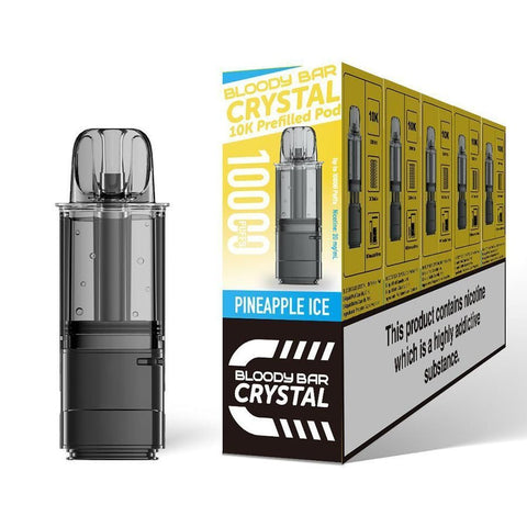 Bloody Bar Crystal 10k Replacement Pods Pack of 5 - Vaperdeals