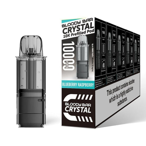 Bloody Bar Crystal 10k Replacement Pods Pack of 5 - Vaperdeals