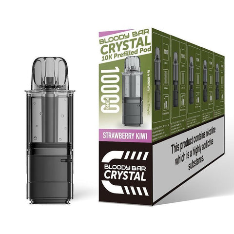 Bloody Bar Crystal 10k Replacement Pods Pack of 5 - Vaperdeals