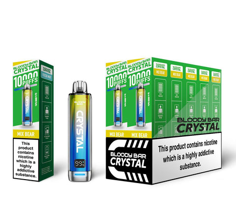 Bloody Bar Crystal 10k Vape Kit - Vaperdeals
