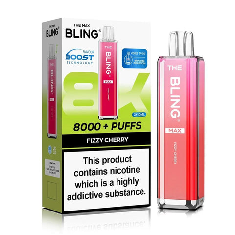 Crystal Bling Max 8000 Prefilled Pod Kit Box of 5 - Vaperdeals