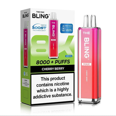 Crystal Bling Max 8000 Prefilled Pod Kit Box of 5 - Vaperdeals