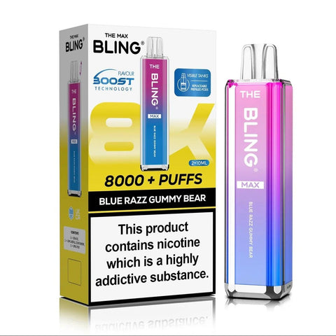 Crystal Bling Max 8000 Prefilled Pod Kit Box of 5 - Vaperdeals