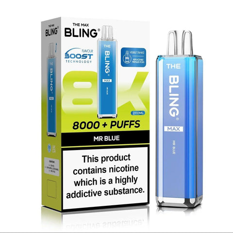 Crystal Bling Max 8000 Prefilled Pod Kit Box of 5 - Vaperdeals