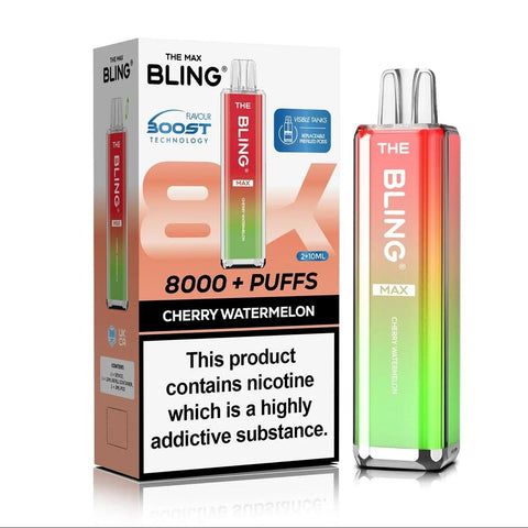 Crystal Bling Max 8000 Prefilled Pod Kit Box of 5 - Vaperdeals