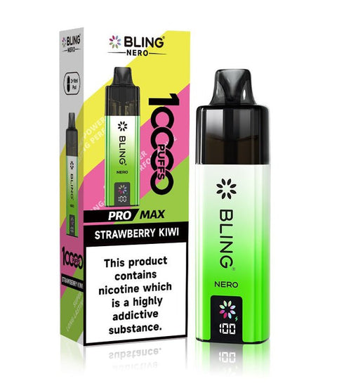 Crystal Bling Nero 10k Prefilled Pod Kit - Vaperdeals