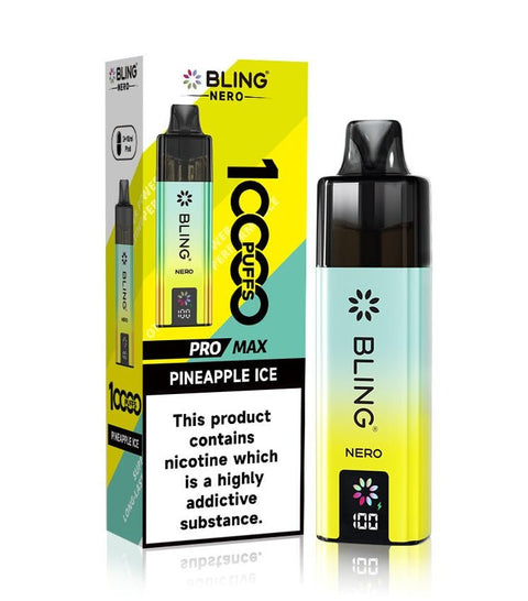 Crystal Bling Nero 10k Prefilled Pod Kit - Vaperdeals