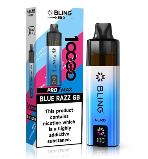 Crystal Bling Nero 10k Prefilled Pod Kit - Vaperdeals