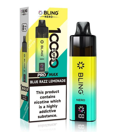 Crystal Bling Nero 10k Prefilled Pod Kit - Vaperdeals