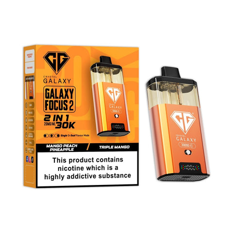 Crystal Galaxy Focus 2 Prefilled 2 in 1 Pod Kit - Vaperdeals