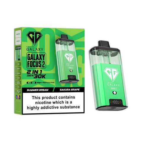 Crystal Galaxy Focus 2 Prefilled 2 in 1 Pod Kit - Vaperdeals