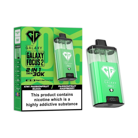 Crystal Galaxy Focus 2 Prefilled 2 in 1 Pod Kit - Vaperdeals
