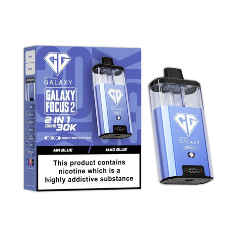 Crystal Galaxy Focus 2 Prefilled 2 in 1 Pod Kit - Vaperdeals